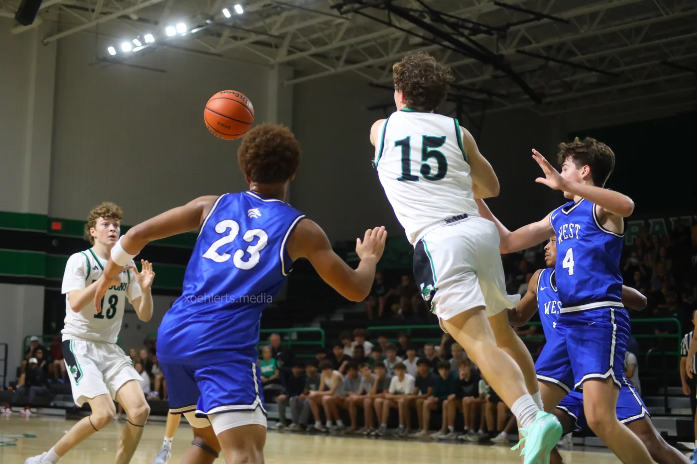 Varsity Boys Basketball vs Plano West — photo 3