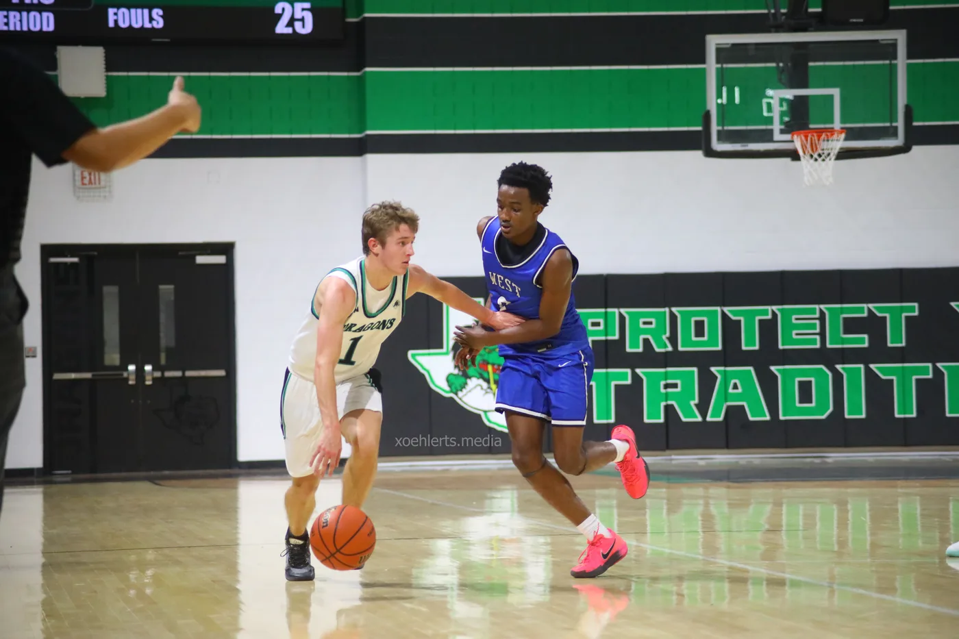 Varsity Boys Basketball vs Plano West — photo 6